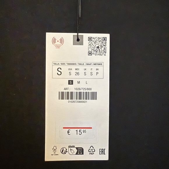 Zara Black Bodysuit - Picture 2 of 2